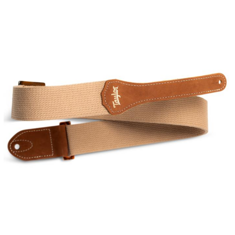 Correa para guitarra Taylor GS Mini de algodón de 2'' - Tan