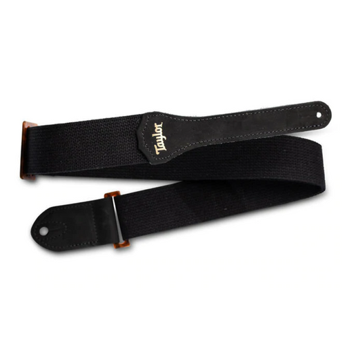 Correa para guitarra Taylor GS Mini de algodón de 2'' - Black