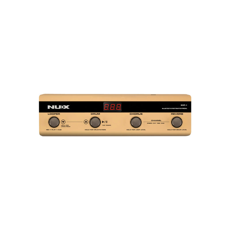 Controlador inalámbrico NUX NMP-4 para amplificador Pedal NUX Stageman