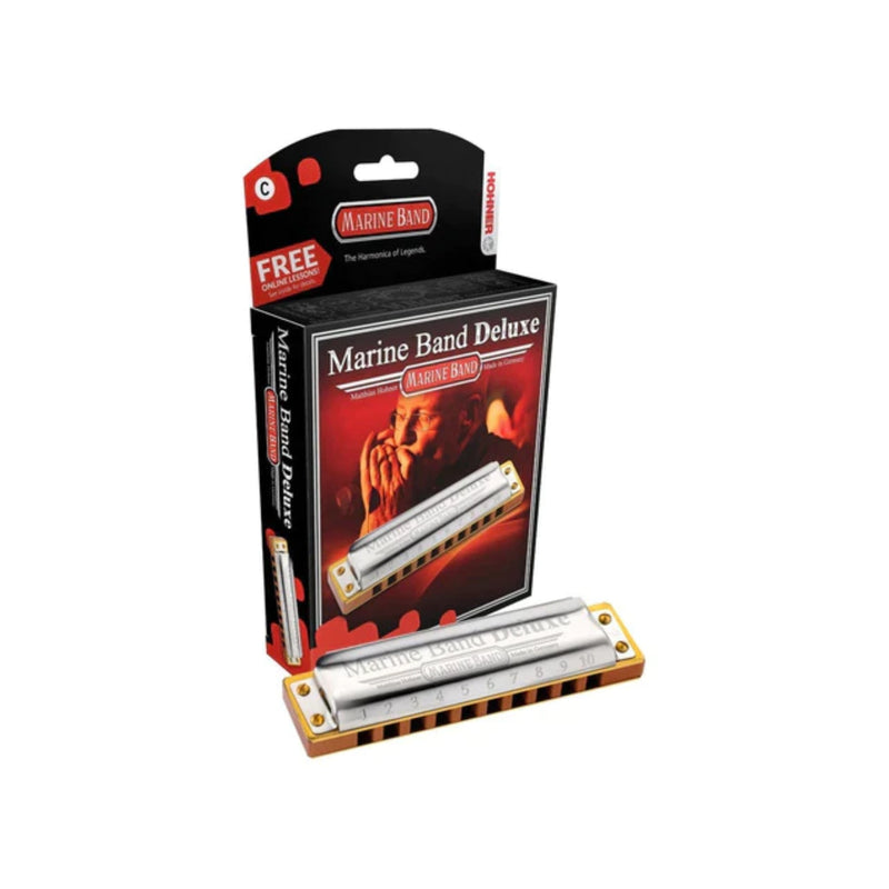 Armónica Diatónica Hohner Serie Marine Band - Deluxe en Do mayor