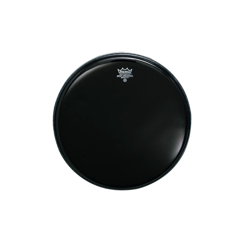 Parche Remo Ambassador Ebony ES-0014-00 de 14" - Negro