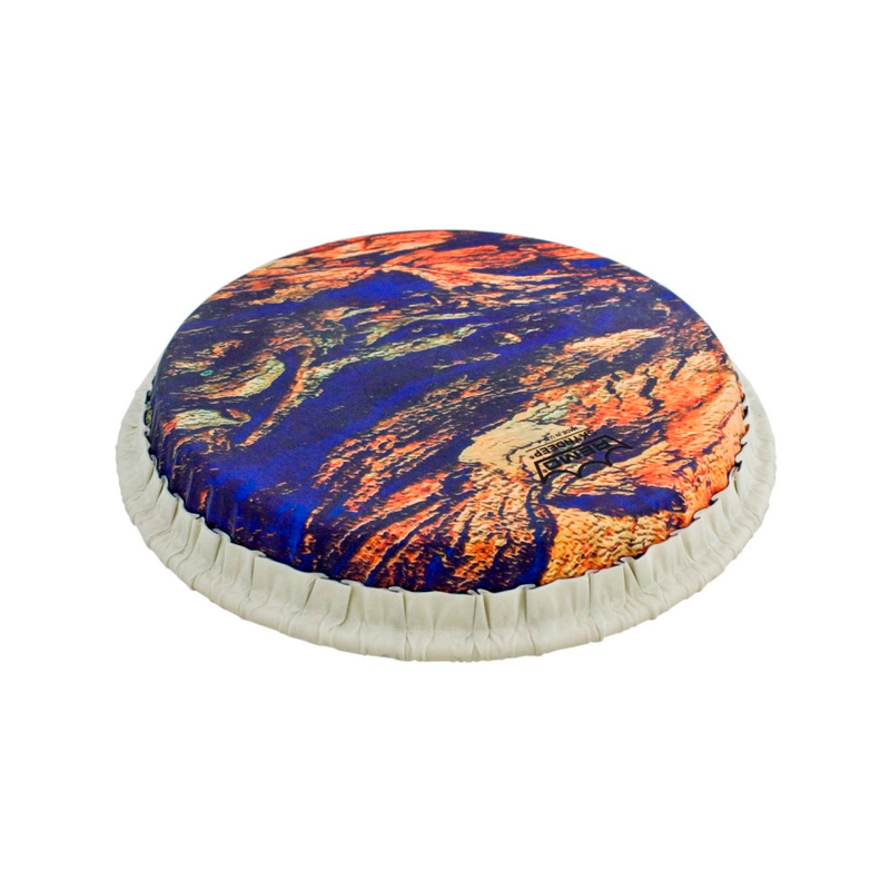 Parche de Conga Remo Tucked Molten Sea Graphic M7-1106-S6-SD006 de 11”