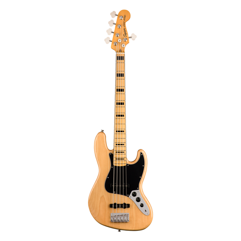 Bajo Eléctrico Squier Classic Vibe '70s Jazz Bass® V de 5 cuerdas con diapasón de Maple - Natural