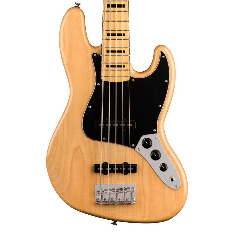 Bajo Eléctrico Squier Classic Vibe '70s Jazz Bass® V de 5 cuerdas con diapasón de Maple - Natural