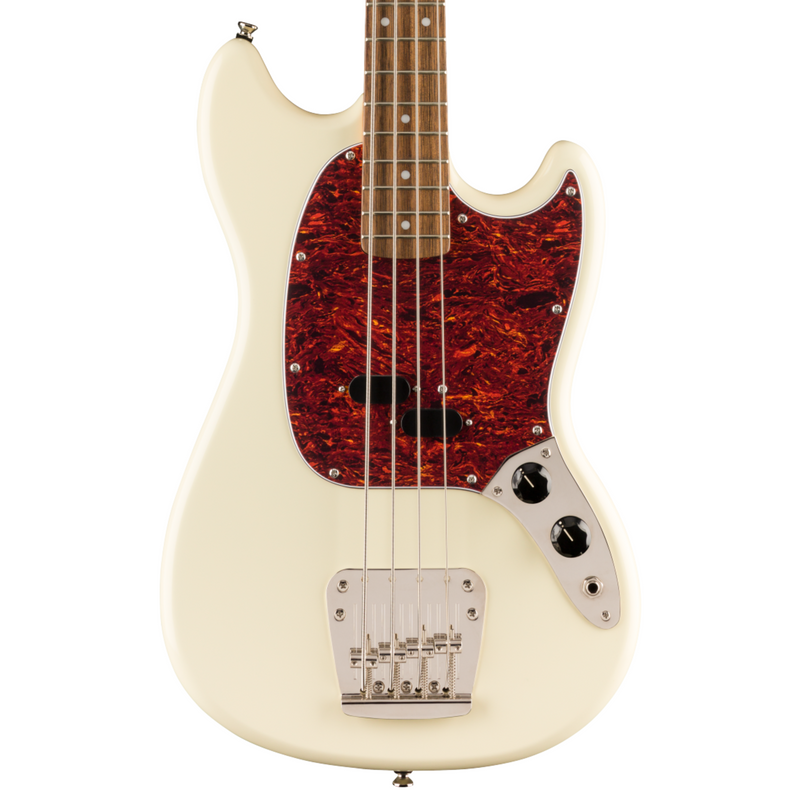 Bajo Electrico Squier Classic Vibe '60s Mustang® Bass con diapasón de Laurel - Olympic White