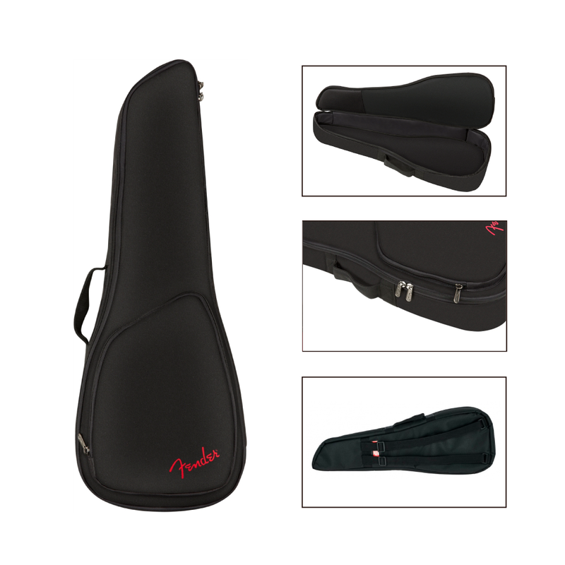 Estuche para Ukelele Fender FU610 Concert / Black