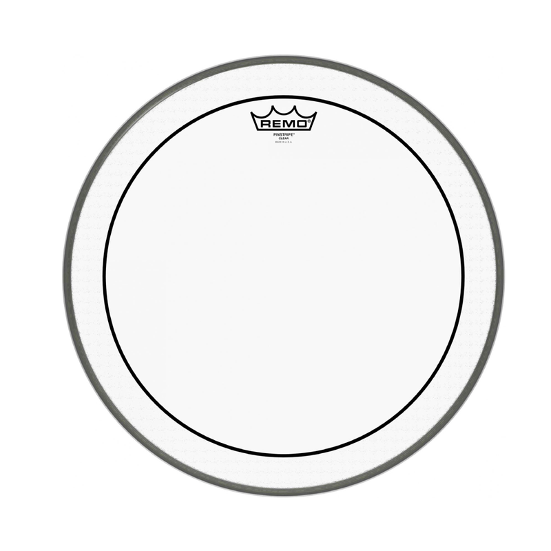 Parche Remo Pinstripe Clear PS-0316-00 de 16" Transparente