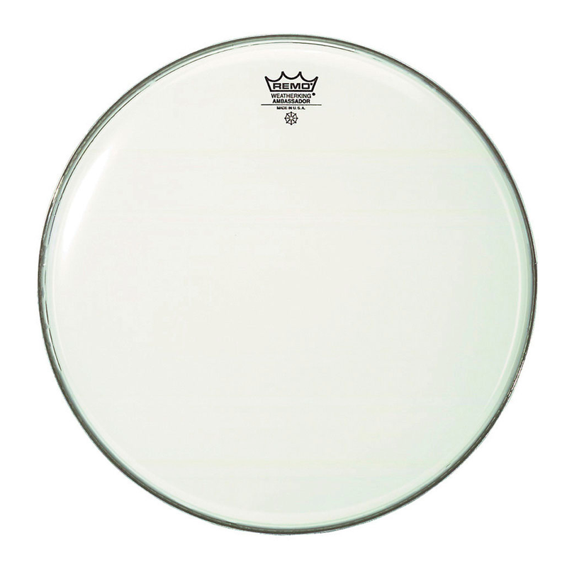 Parche de Bombo Remo Emperor de 26" Blanco