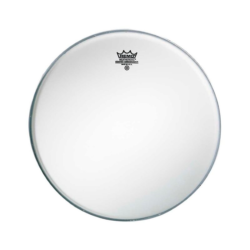 Parche Remo Ambassador Coated BA-0113-00 de 13" - Blanco