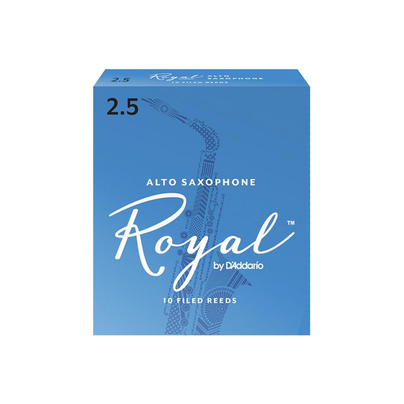 Caña Royal para Saxo Alto #2.5 (caja de 10 unidades) RJB1025