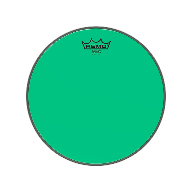 Parche Remo Emperor Colortone de 14" Verde