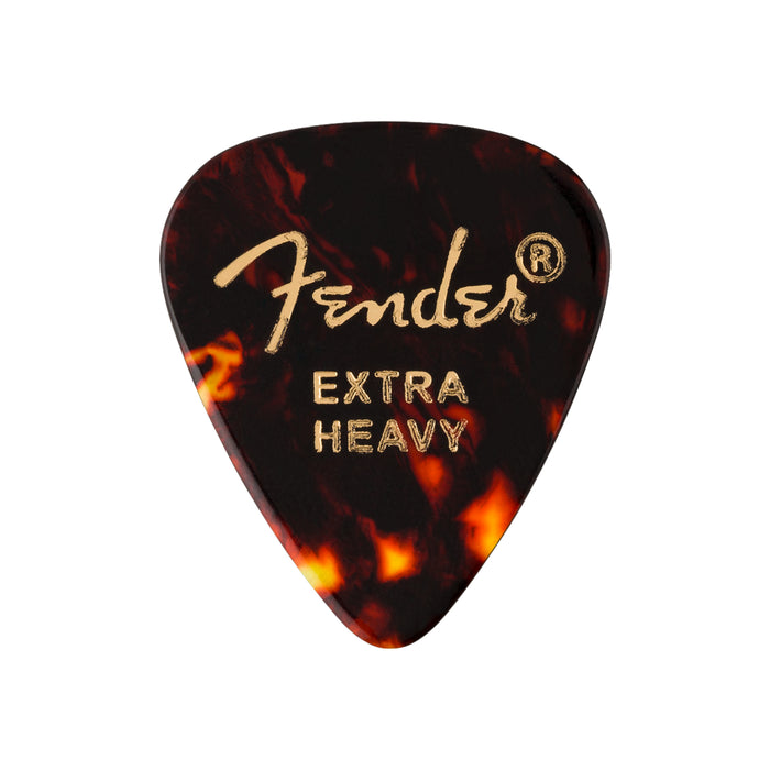 Uñas Fender 351 Classic Tortoise Shell (12) - Extra Heavy