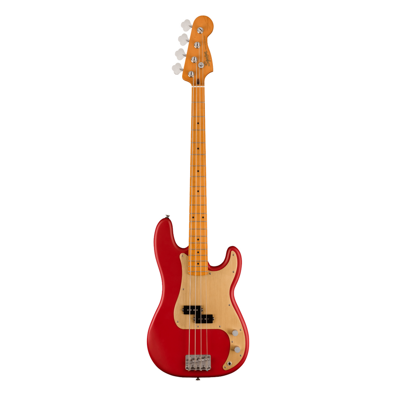 Bajo Eléctrico Squier 40th Anniversary Precision Bass® Vintage Edition con mástil de Maple - Satin Dakota Red