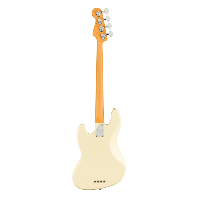 Bajo Eléctrico Fender American Professional II Jazz Bass® con diapasón de Palo de Rosa - Olympic White