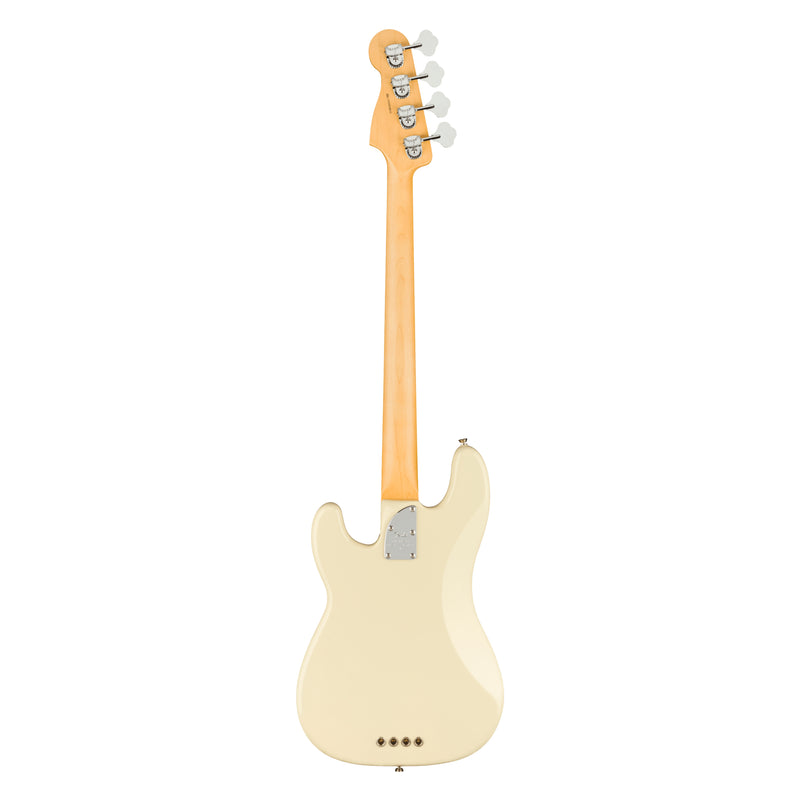 Bajo Eléctrico Fender American Professional II Precision Bass® con diapasón de Maple - Olympic White