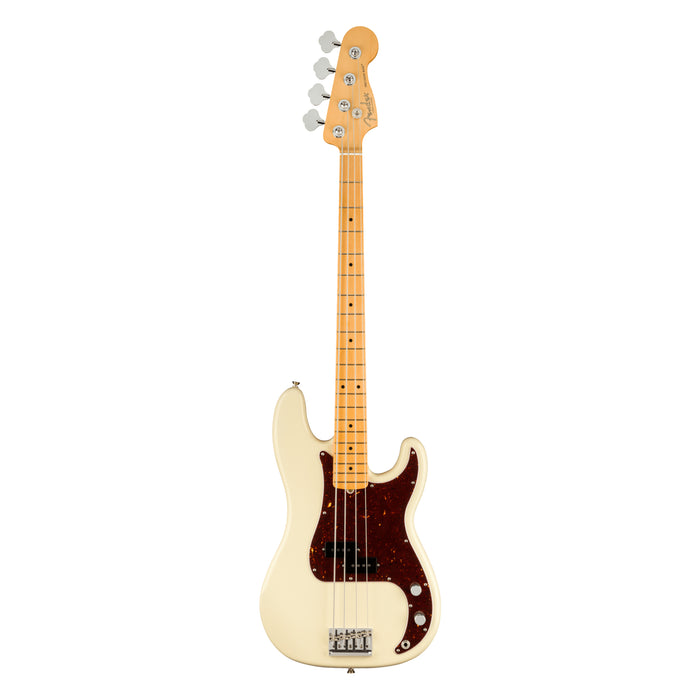 Bajo Eléctrico Fender American Professional II Precision Bass con mástil de maple - Olympic White