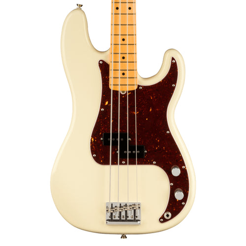 Bajo Eléctrico Fender American Professional II Precision Bass con mástil de Maple - Olympic White