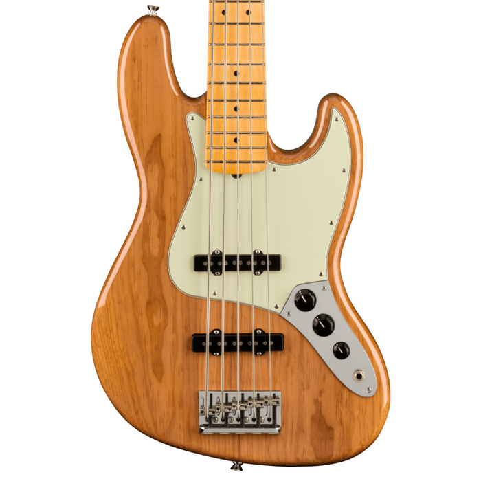 Bajo Eléctrico Fender American Professional II Jazz Bass V con mástil de maple - Roasted Pine