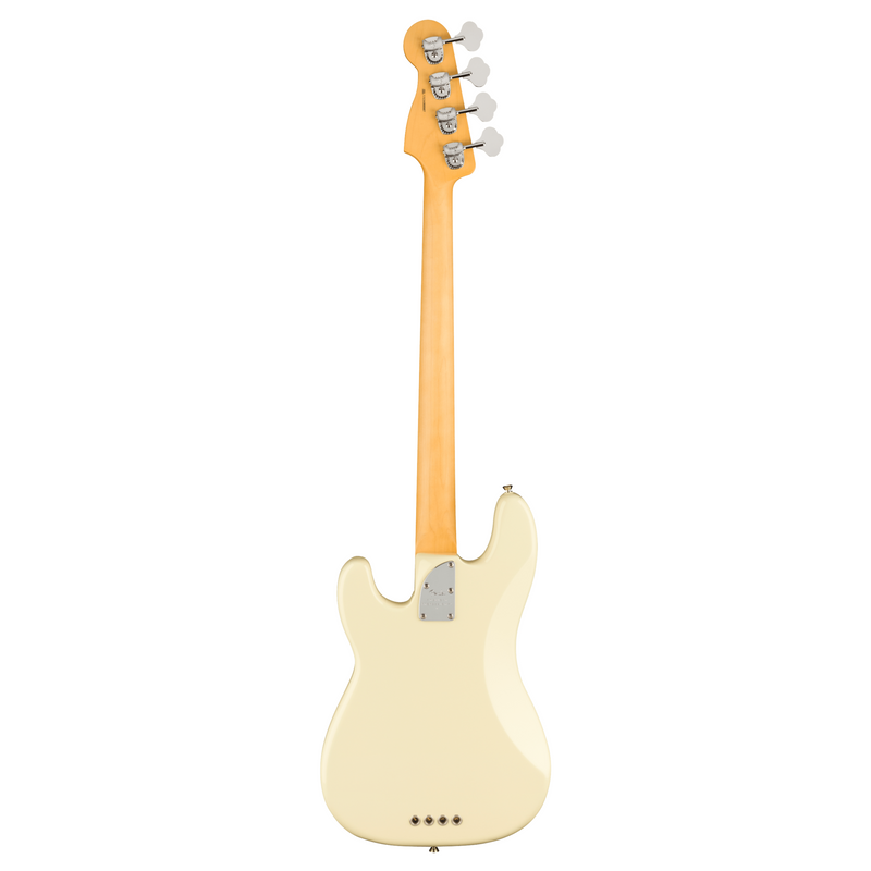 Bajo Eléctrico Fender American Professional II Precision Bass con mástil de Palo Rosa - Olympic White