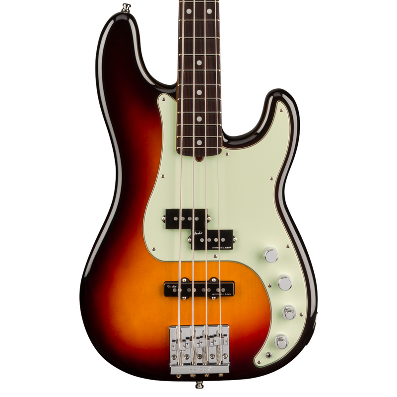 Bajo Eléctrico Fender American Ultra Precision Bass® con mástil de Palo de Rosa - Ultraburst