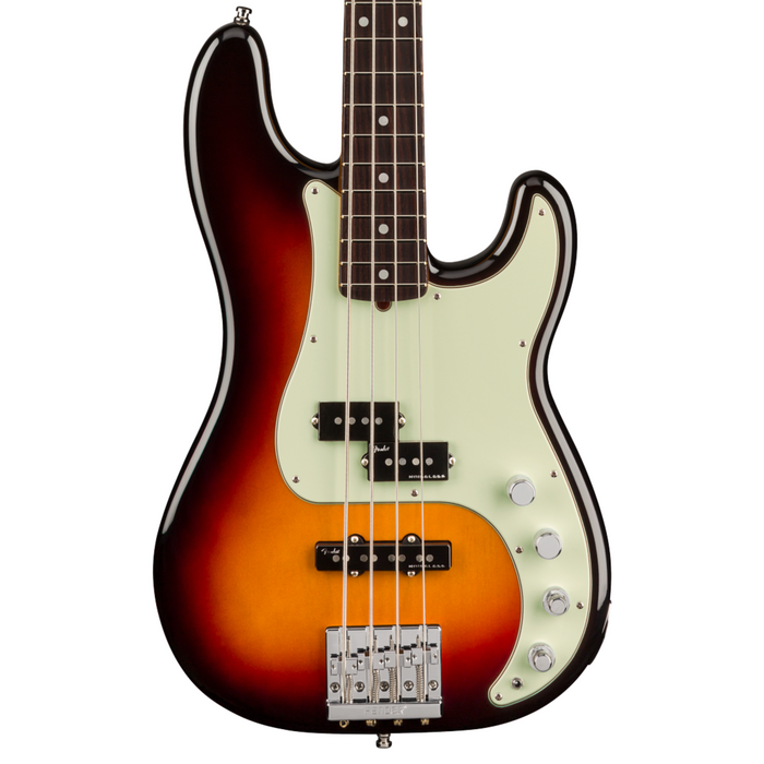 Bajo Eléctrico Fender American Ultra Precision Bass con mástil de palo de rosa - Ultraburst