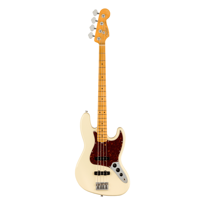 Bajo Eléctrico Fender American Professional II Jazz Bass® con diapasón de Maple - Olympic White