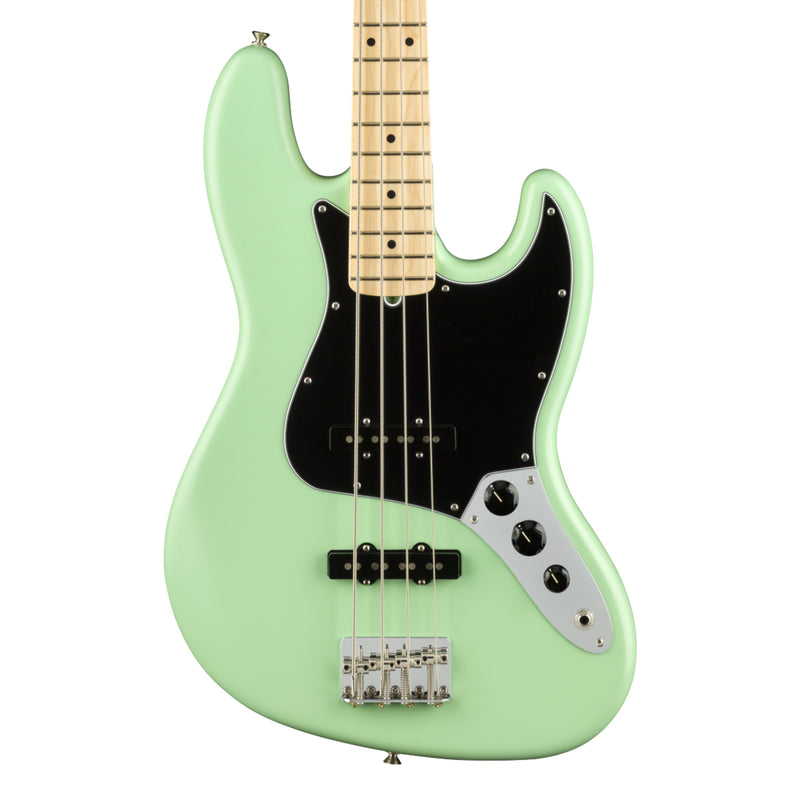 Bajo Eléctrico Fender American Performer Jazz Bass con mástil de Maple - Satin Surf Green