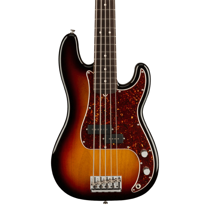 Bajo Eléctrico Fender American Professional II Precision Bass V con mástil de Palo Rosa - 3 Color Sunburst