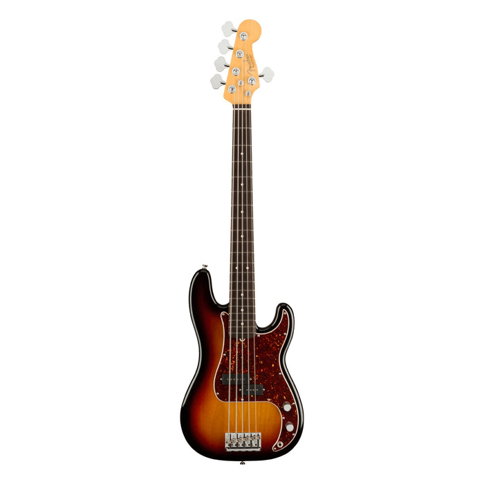 Bajo Eléctrico Fender American Professional II Precision Bass V con mástil de palo de rosa - 3-Color Sunburst