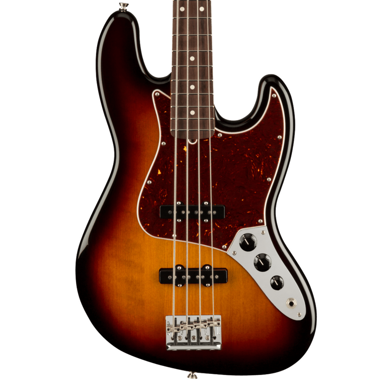 Bajo Eléctrico Fender American Professional II Jazz Bass con mástil de palo de rosa - 3 Color Sunburst