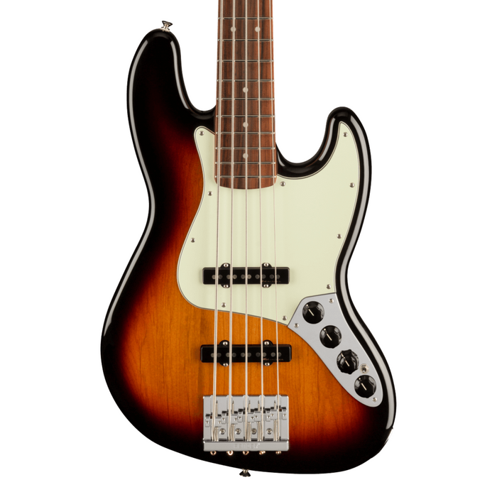 Bajo Eléctrico Fender Player Plus Jazz Bass V con mástil de Pau Ferro - 3-Tone Sunburst