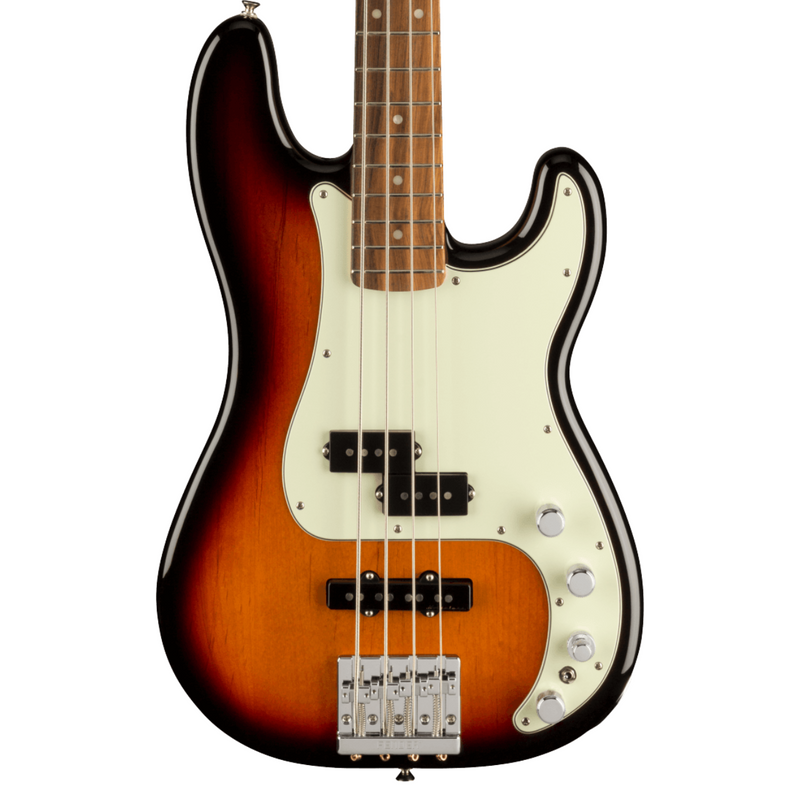 Bajo Eléctrico FenderPlayer Plus Active Precision Bass® con diapasón de Pau Ferro - 3 Color Sunburst