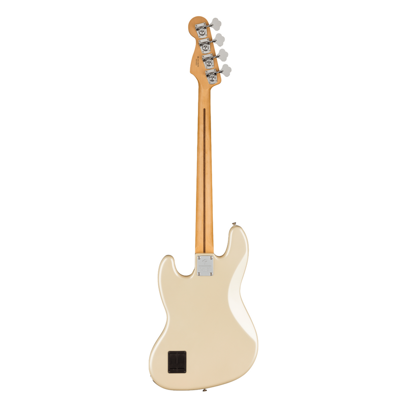 Bajo Eléctrico Fender Player Plus Jazz Bass con mástil de maple - Olympic Pearl