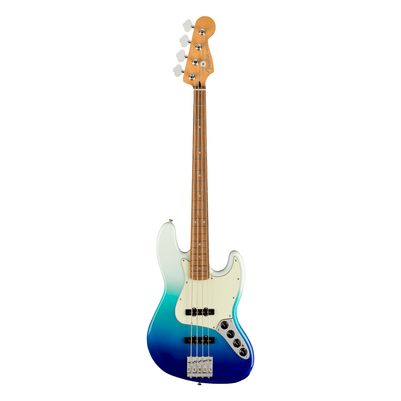 Bajo Eléctrico Fender Player Plus Active Jazz Bass® con diapasón de Maple - Belair Blue