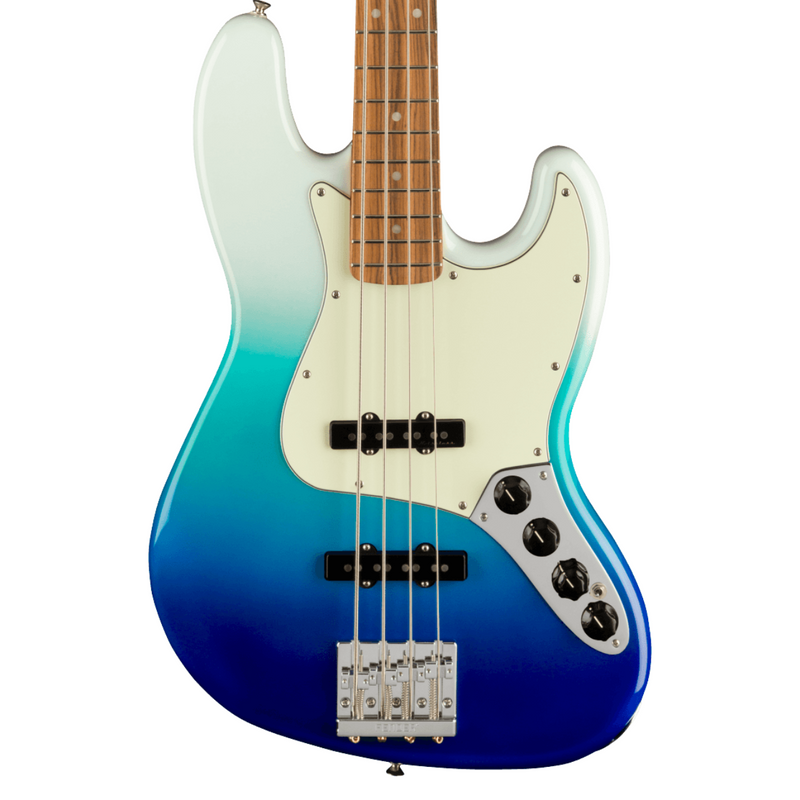 Bajo Eléctrico Fender Player Plus Active Jazz Bass® con diapasón de Maple - Belair Blue