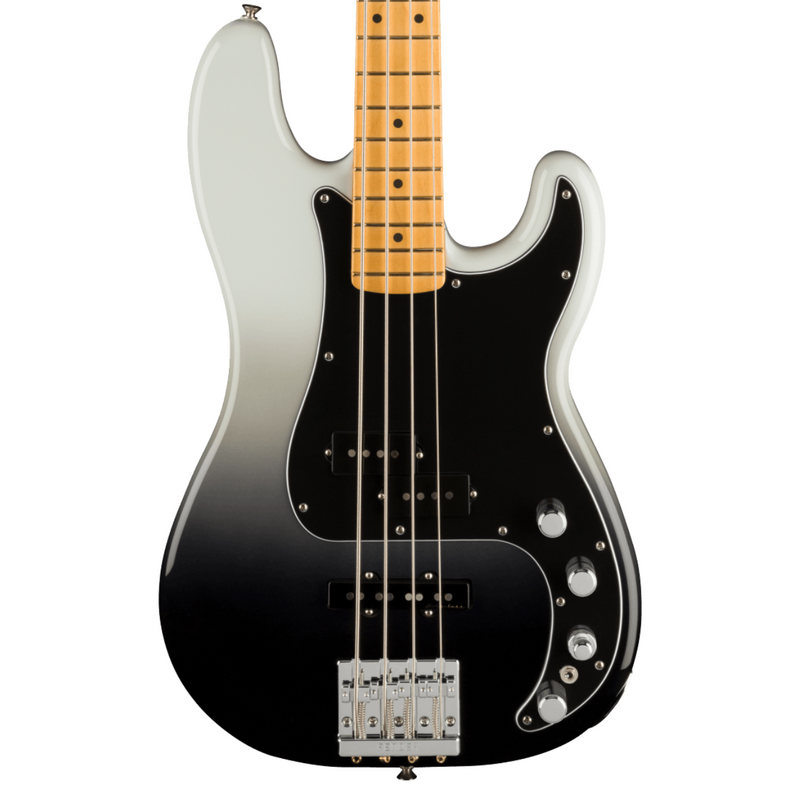 Bajo Eléctrico Fender Player Plus Precision Bass con mástil de maple - Silver Smoke