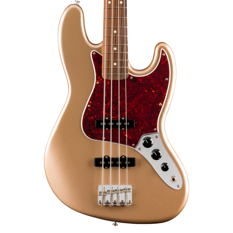 Bajo Eléctrico Fender Vintera 60s Jazz Bass con mástil de Pau Ferro - Firemist Gold