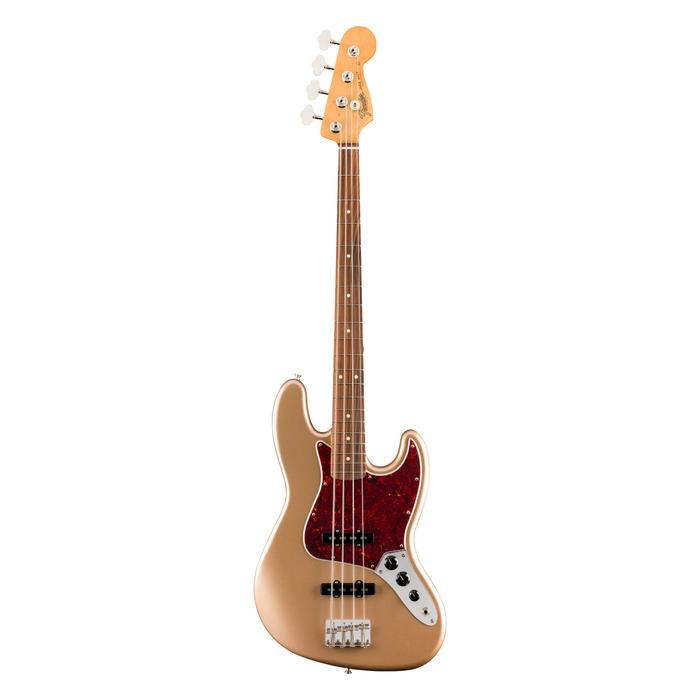 Bajo Eléctrico Fender Vintera 60s Jazz Bass con mástil de Pau Ferro - Firemist Gold