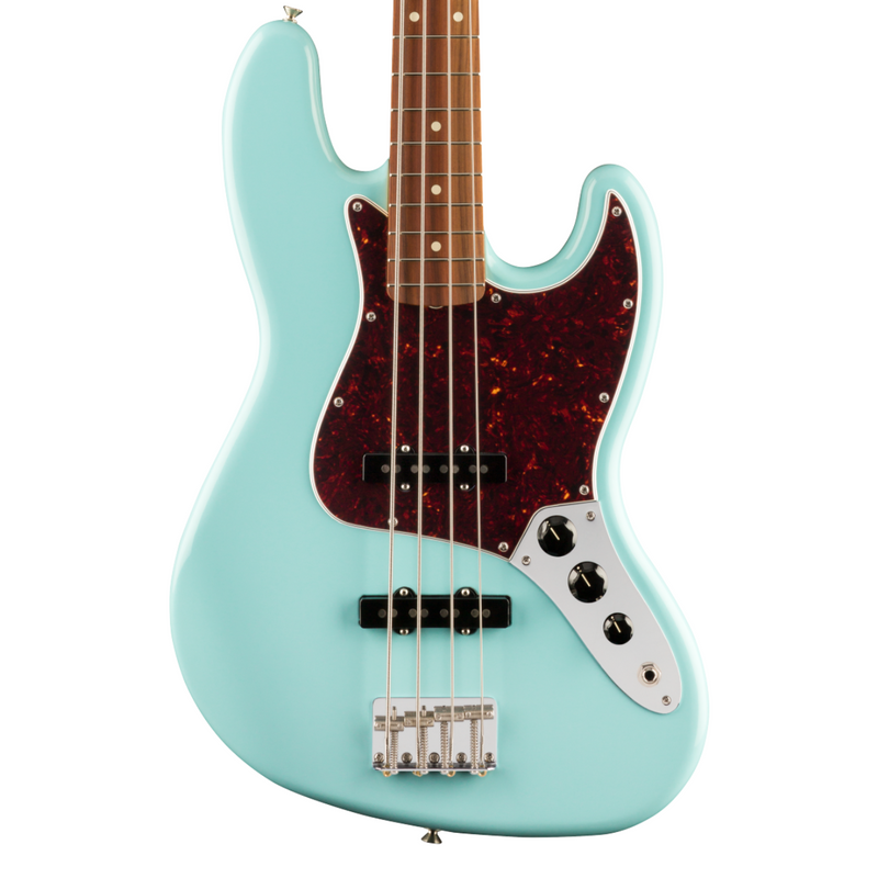 Bajo Eléctrico Fender Vintera 60s Jazz Bass con mástil de Pau Ferro - Daphne Blue