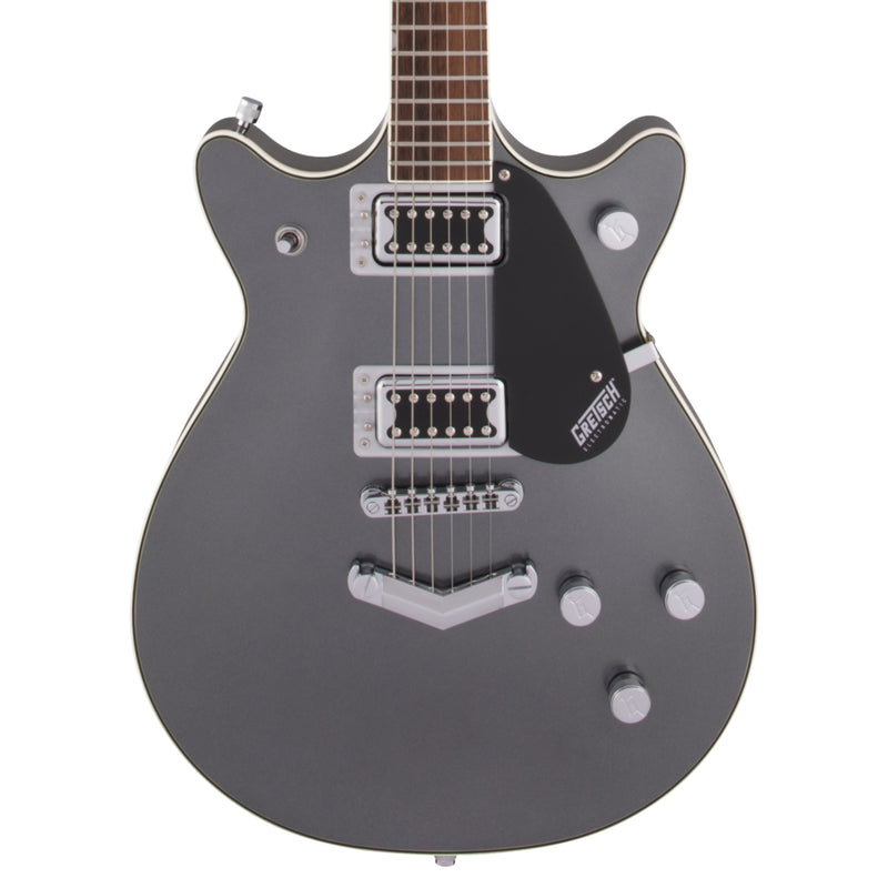 Guitarra Eléctrica Gretsch G5222 Electromatic® Double Jet BT con puente V-Stoptail y diapasón de Laurel - London Grey