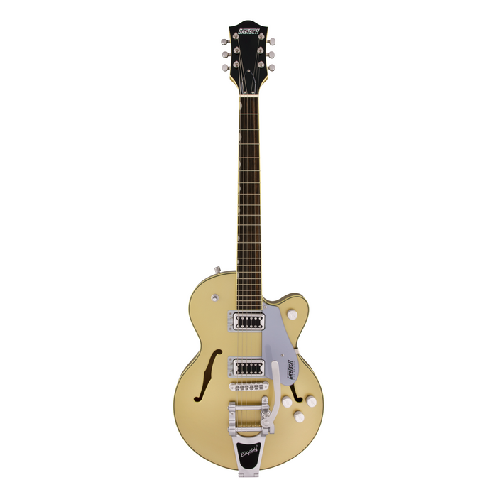 Guitarra Eléctrica Gretsch G5655T Electromatic Center Block Jr con puente Bigsby Mastil de Laurel Casino Gold