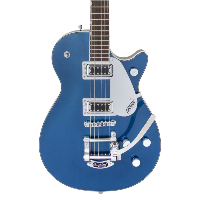 Guitarra Eléctrica Gretsch G5230T Electromatic Jet FT Single-Cut con Bigsby con mástil de nogal negro - Aleutian Blue