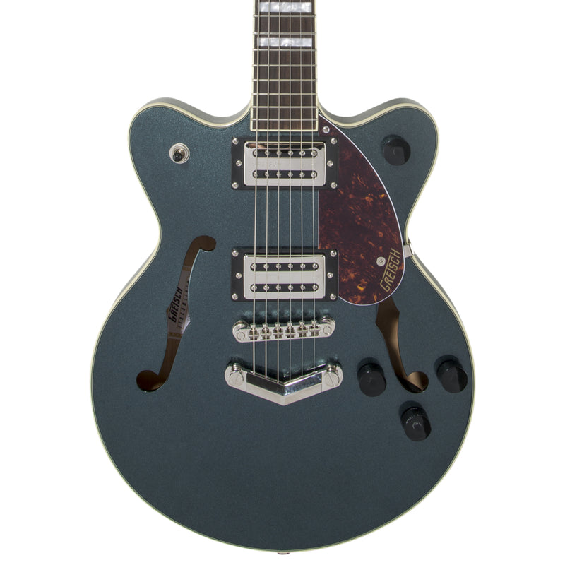 Guitarra Eléctrica Gretsch G2655 Streamliner Center Block Jr. con V-Stoptail con mástil de laurel - Gunmetal