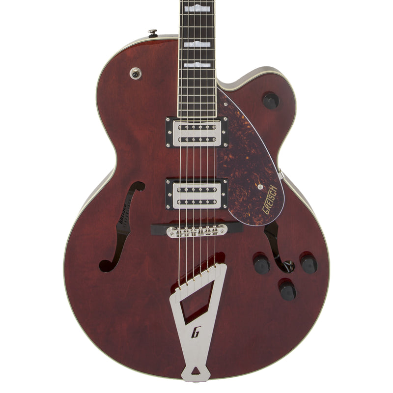 Guitarra Eléctrica Gretsch G2420 Streamliner Hollow Body con Chromatic II con mástil de laurel - Walnut Stain
