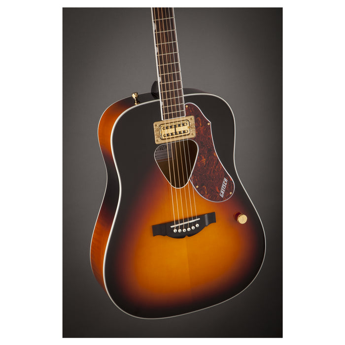 Guitarra Electroacústica Gretsch G5031FT Rancher Dreadnought, Fideli-Tron Pickup - Sunburst