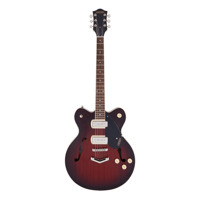 Guitarra Eléctrica Gretsch G2622-P90 Streamliner Center Block Double-Cut P90 con V-Stoptail con mástil de laurel - Claret Burst
