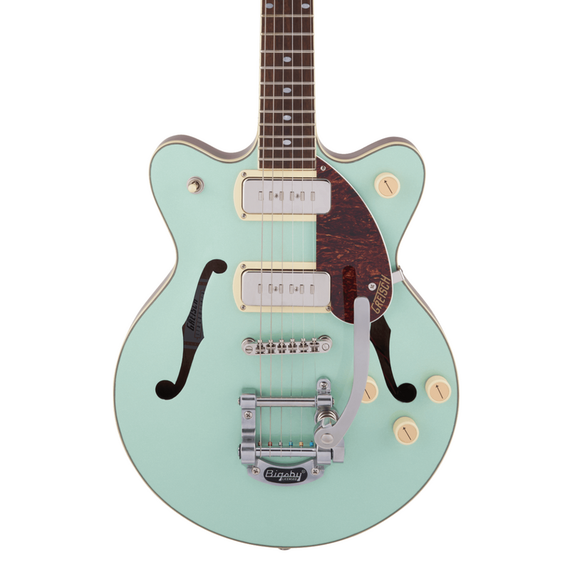 Guitarra Eléctrica Gretsch G2655T-P90 Streamliner Center Block Jr. Double-Cut P90 con Bigsby - Two-Tone Mint Metallic