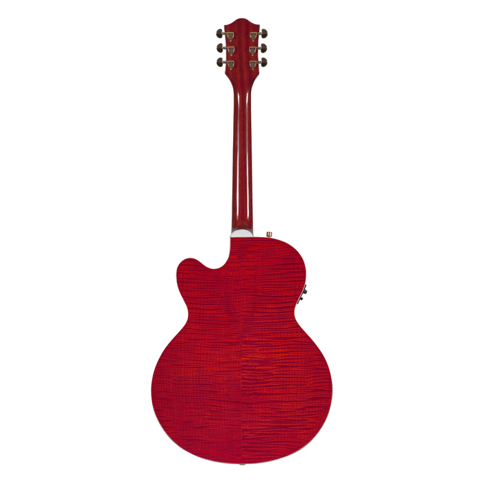 Guitarra Electroacústica Gretsch G5022CE Rancher Jumbo Cutaway con mástil de palo de rosa - Savannah Sunset