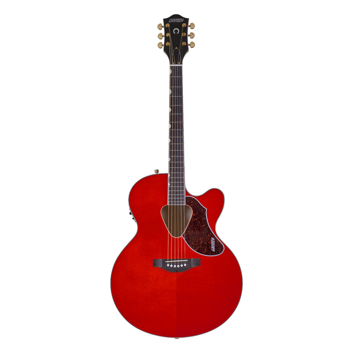 Guitarra Electroacústica Gretsch G5022CE Rancher Jumbo Cutaway con mástil de palo de rosa - Savannah Sunset