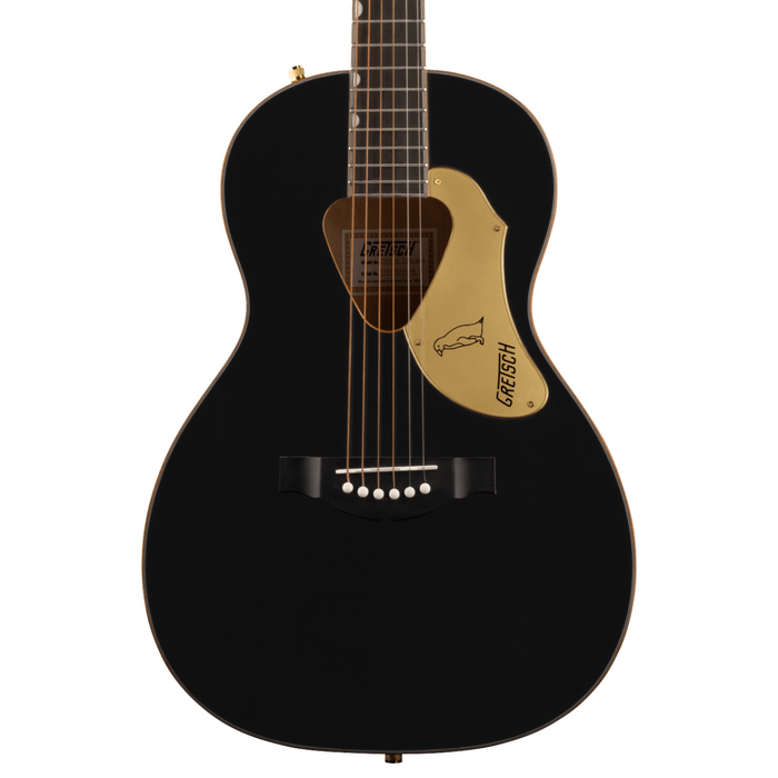 Guitarra Electroacústica Gretsch G5012E Rancher Penguin Parlor con mástil de caoba - Black